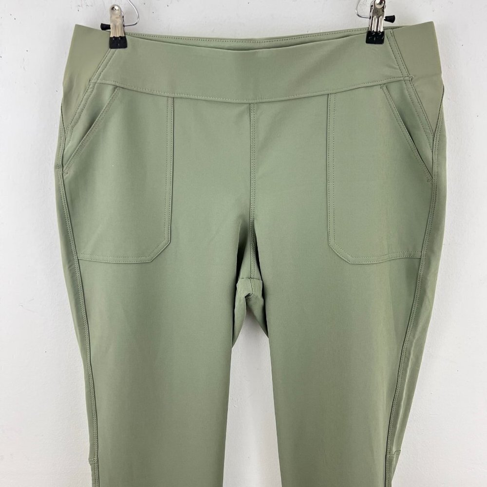 Weatherproof Vintage Womens Olivine Stretch Performance Flex Waist Pants Size XL - Picture 2 of 9